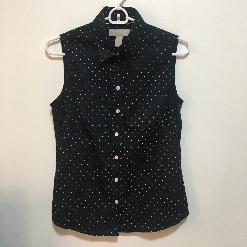 Banana Republic Sleeveless Bottom-down Top